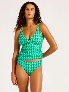 PLAVKY SEAFOLLY SORRENTO 31526MF277 TANKINI VRCH