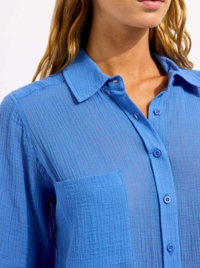 SEAFOLLY BEACHEDIT 55428-TO BEACH ADD-ON SHIRT