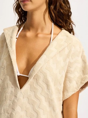 PLÁŽOVÝ DOPLNĚK SEAFOLLY FRINGE BENEFITS 72084-TL TUNIKA