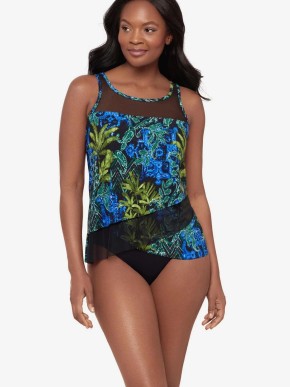 MIRACLESUIT MIRAGE 6567141 TANKINI TOP SWIMSUIT