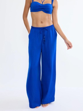 PLÁŽOVÝ DOPLNĚK TRIUMPH SUMMER SATIN TROUSERS KALHOTY