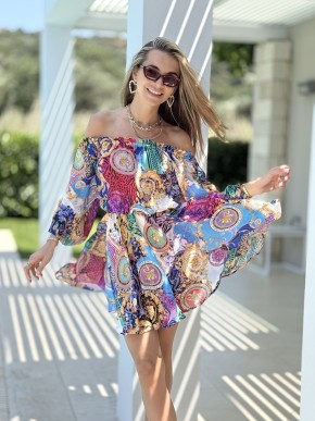 BEACH ADD-ON PAREO&JULIET MARGARITA MILAN SHORT DRESS