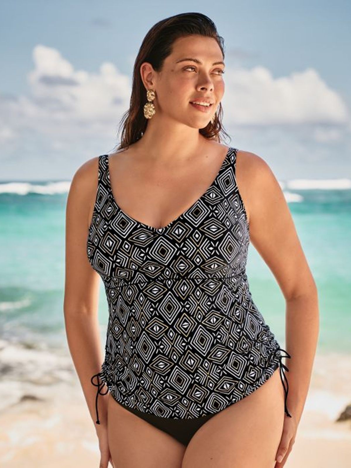 KOSTIUM KĄPIELOWY ANITA MALAIKA 8497-1 GÓRA OD TANKINI