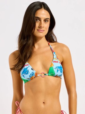 KOSTIUM KĄPIELOWY SEAFOLLY VIVA VACATION 31377-302 GÓRA OD BIKINI