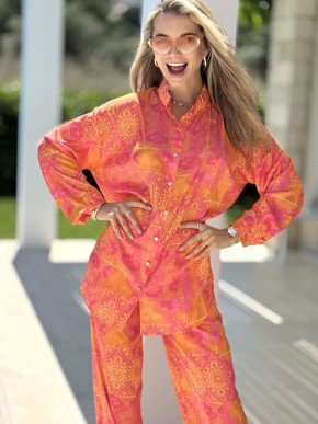 STRAND-ACCESSOIRE PAREO&JULIET MAROKO SHIRT LADY HEMD