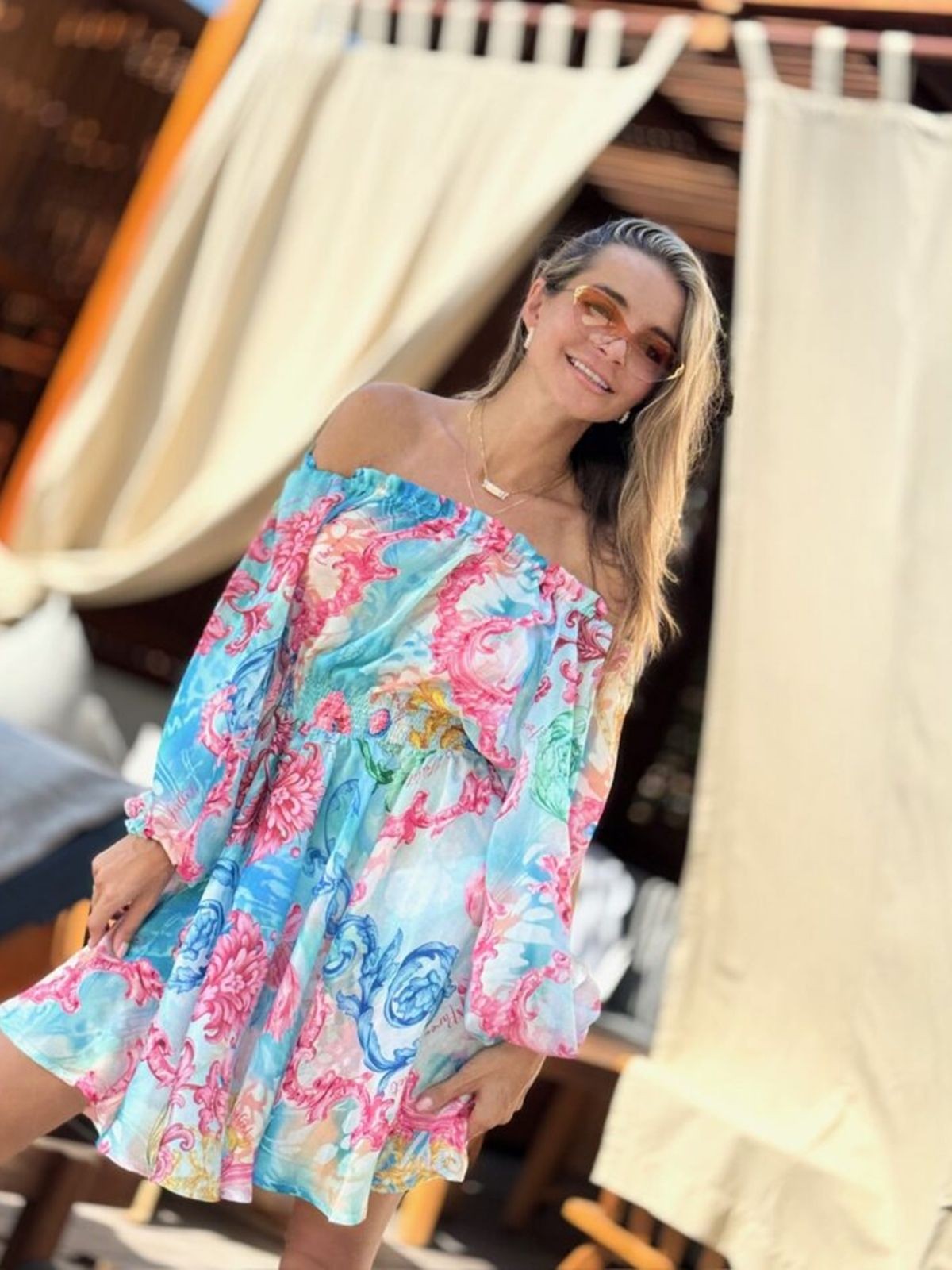 DODATEK PLAŻOWY PAREO&JULIET BARBADOS MARGARITA SHORT SUKIENKA